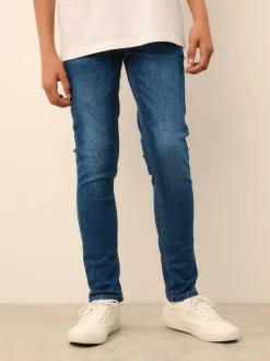 Next Blue Skinny Fit Stretch Jeans (3-17yrs)