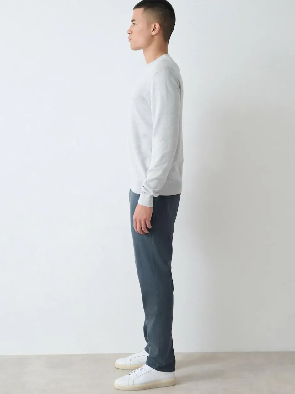 Next Slim Fit Motionflex Chino Trousers Blue Hot