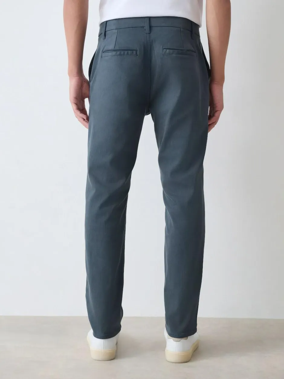 Next Slim Fit Motionflex Chino Trousers Blue Hot