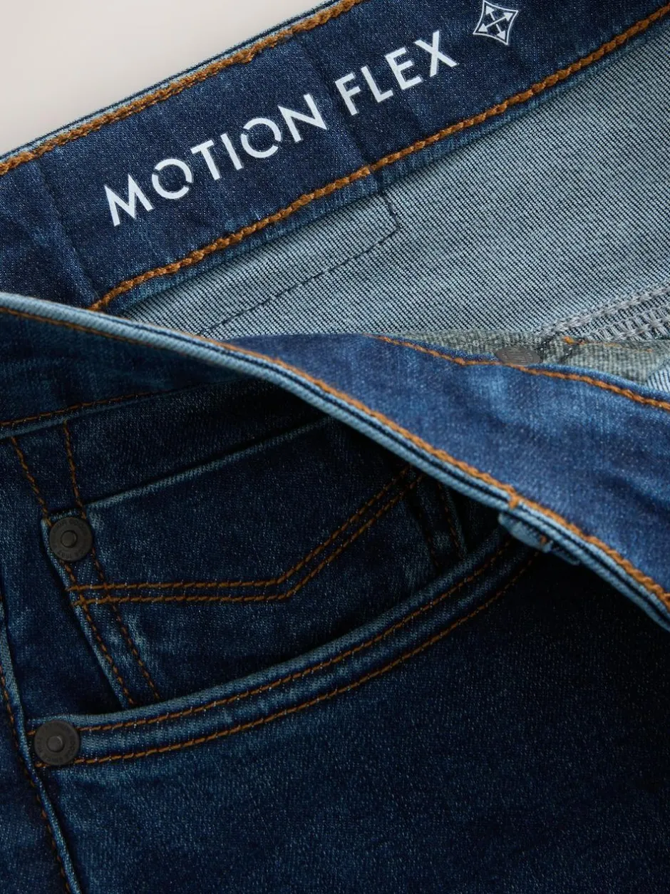 Next Blue Slim Fit Motionflex Jeans Sale