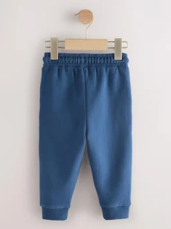 Next Blue Slim Fit Soft Touch Jersey Joggers (3mths-7yrs) New