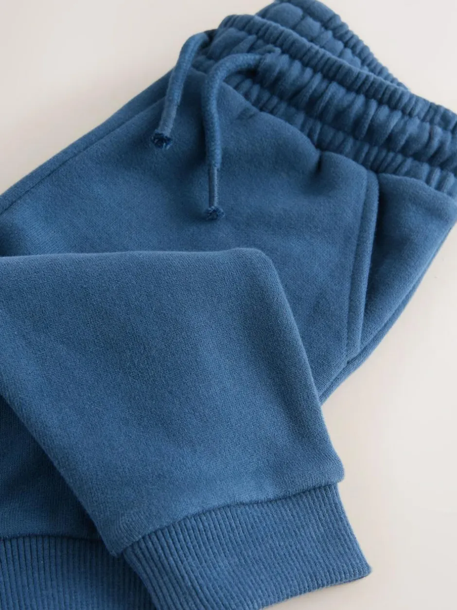 Next Blue Slim Fit Soft Touch Jersey Joggers (3mths-7yrs) New