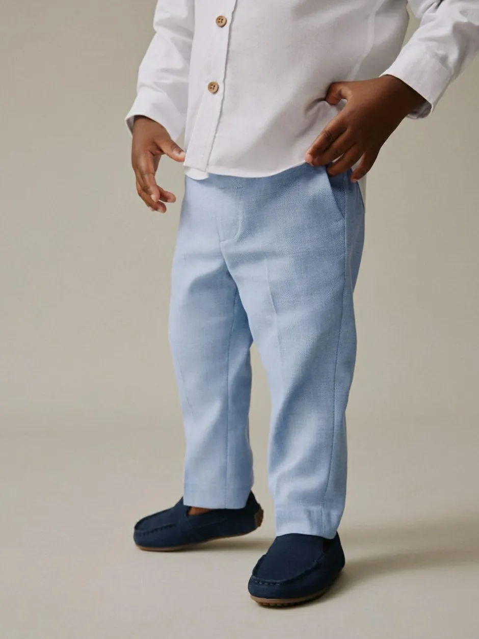 Next Smart Trousers (3mths-7yrs) Blue