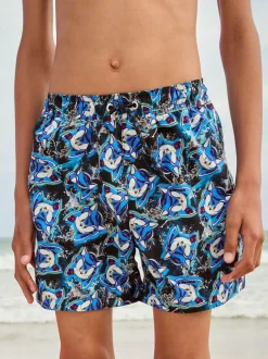 Next Blue Sonic Swim Shorts (3-16yrs) Sale