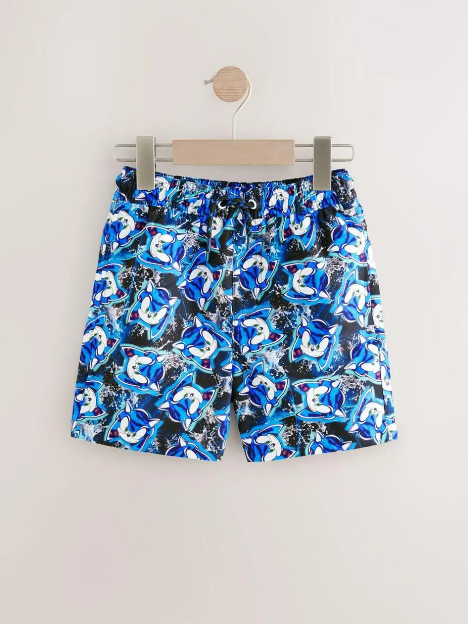 Next Blue Sonic Swim Shorts (3-16yrs) Sale