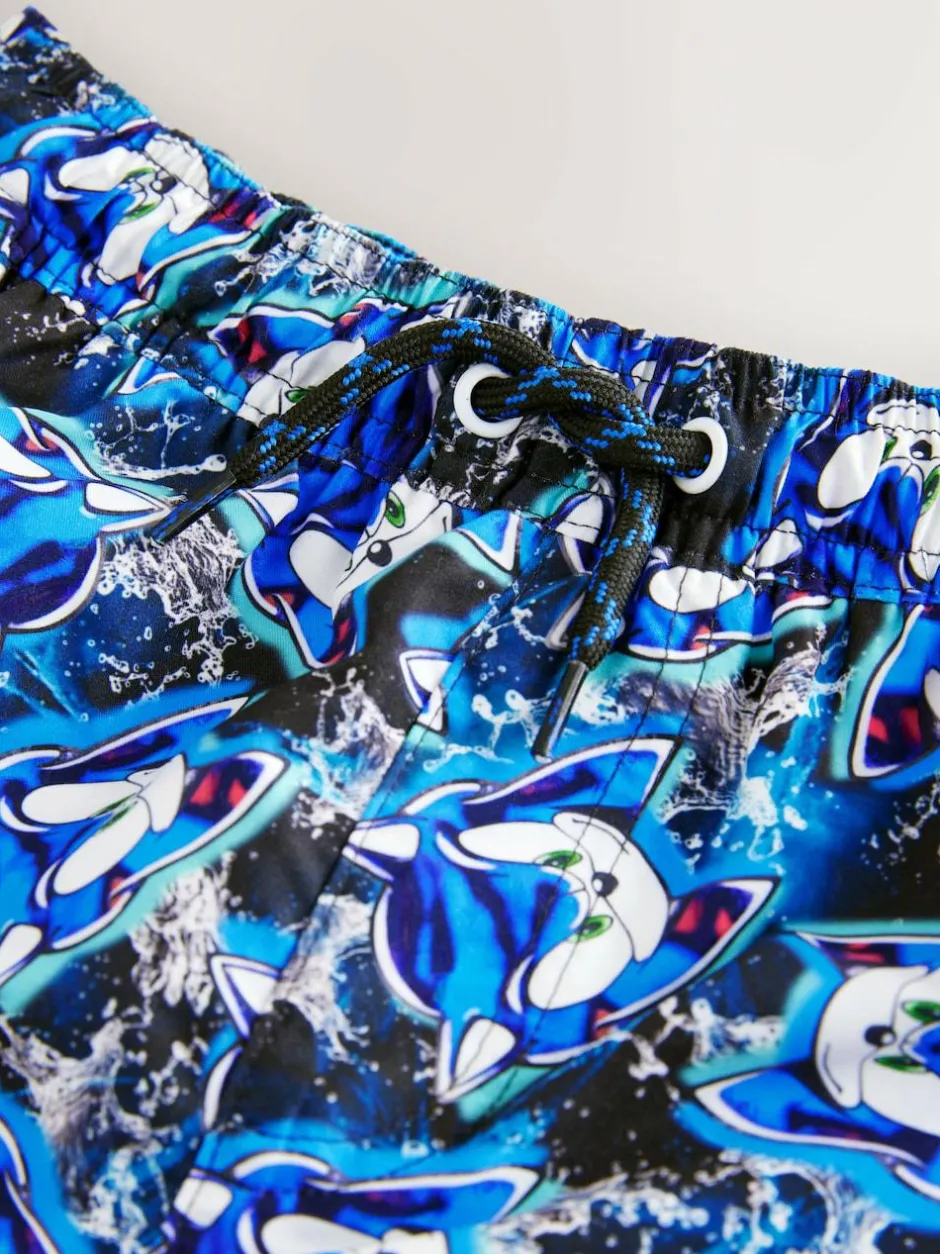 Next Blue Sonic Swim Shorts (3-16yrs) Sale
