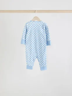 Next Blue Star Baby Footless Sleepsuits 4 Pack (0mths-3yrs) Clearance