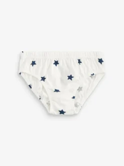 Next Briefs 10 Pack (1.5-10yrs) Blue Stars and Stripes