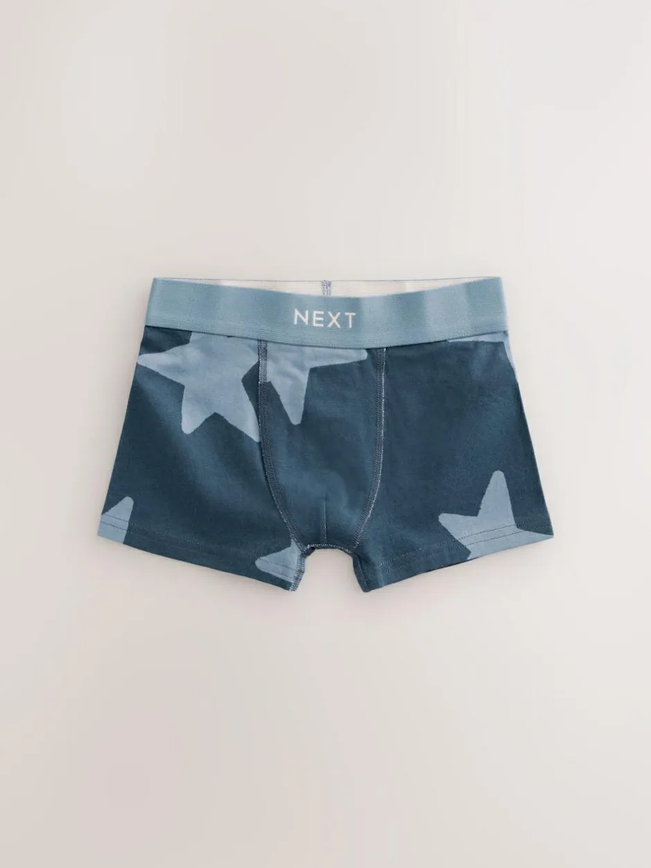 Next Blue Stars and Stripes Trunks 10 Pack (1.5-16yrs) Best