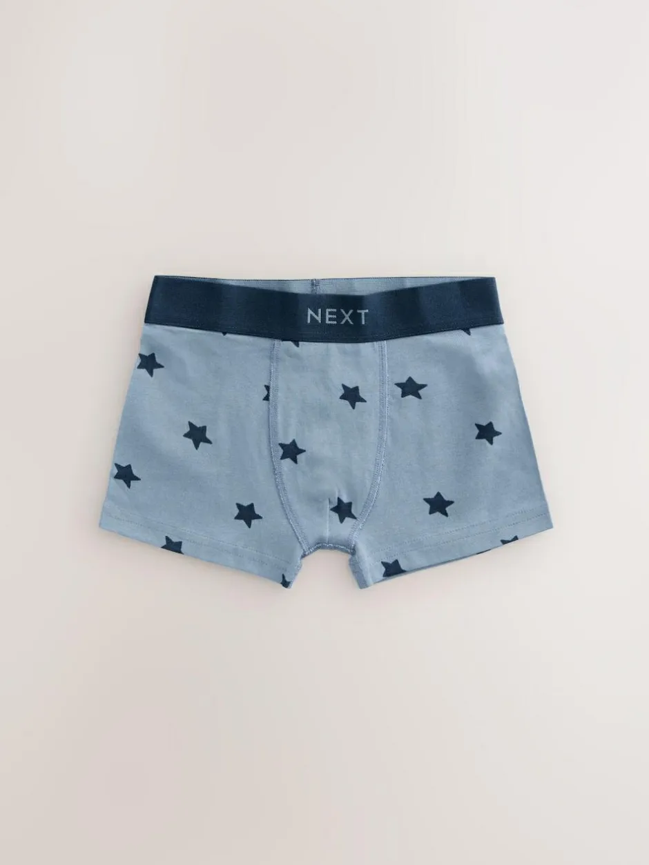 Next Blue Stars and Stripes Trunks 10 Pack (1.5-16yrs) Best