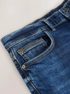 Next Straight Fit Authentic Stretch Denim Jeans Blue