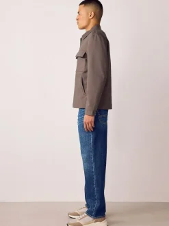 Next Straight Fit Authentic Stretch Denim Jeans Blue
