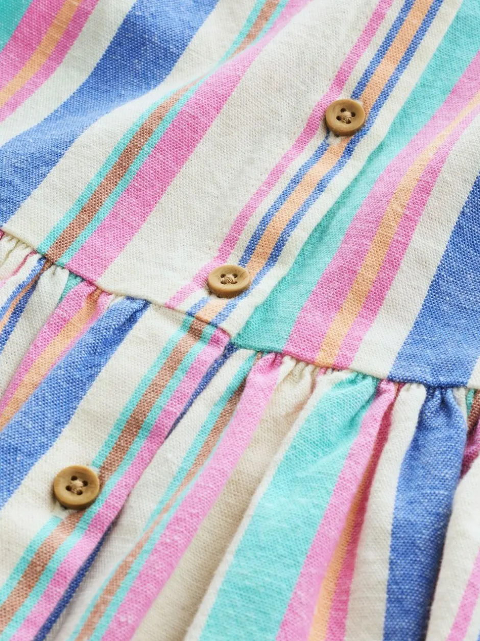 Next Blouse And Trousers Co-ord Set (3mths-8yrs) Blue Stripe Online
