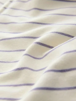 Next Blue Stripe Plain Leggings (3mths-7yrs) Clearance
