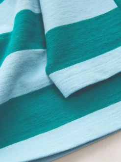 Next Textured Long Sleeve Top (3-16yrs) Blue Stripe Sale