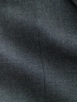 Next Tailored Fit Merino Wool Blend Suit Jacket Blue Clearance