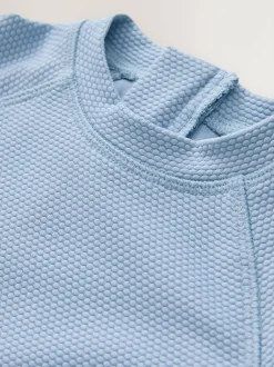 Next Textured Swim Set (3mths-7yrs) Blue Hot