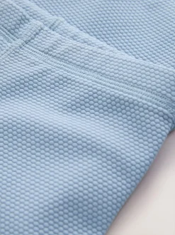 Next Textured Swim Set (3mths-7yrs) Blue Hot