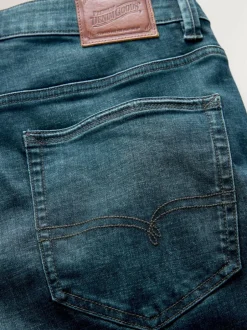 Next Blue Tint Slim Fit Motionflex Jeans Hot