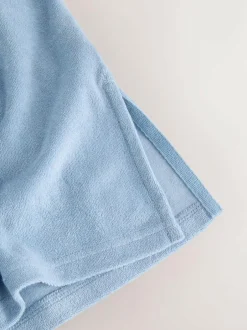 Next Blue Towelling Zip Through Cover-Up (3mths-7yrs) New