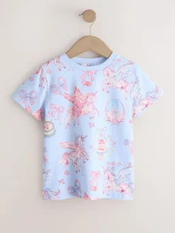 Next Blue Unicorn T-Shirt (3-16yrs) Online