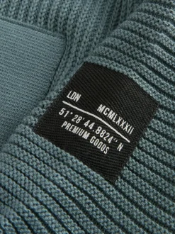Next Blue Utility Knitted Hoodie (3-16yrs) Online