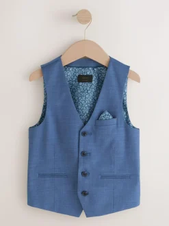 Next Blue Waistcoat (3-16yrs) Sale
