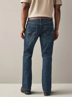 Next Bootcut Belted Authentic Jeans Blue Washed Online