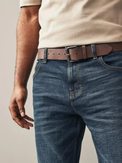 Next Bootcut Belted Authentic Jeans Blue Washed Online