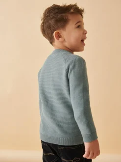 Next Blue Zip Through Cardigan (3mths-7yrs) Discount