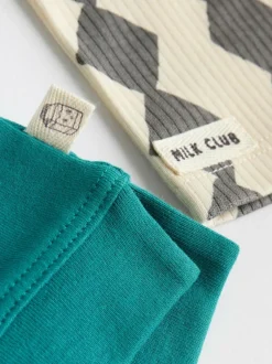 Next Baby Top & Leggings 6 Piece Set (0mths-3yrs) Blue/Green Milk Club New