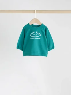 Next Baby Top & Leggings 6 Piece Set (0mths-3yrs) Blue/Green Milk Club New