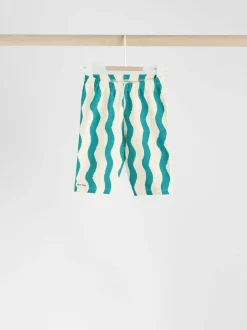 Next Baby Top & Leggings 6 Piece Set (0mths-3yrs) Blue/Green Milk Club New