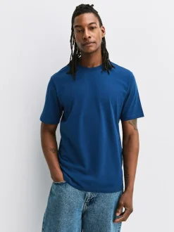 Next Blue/Green/Grey/Orange/White/Brown Regular Fit Essential Cotton T-Shirts 6 Pack Best
