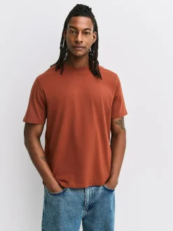 Next Blue/Green/Grey/Orange/White/Brown Regular Fit Essential Cotton T-Shirts 6 Pack Best