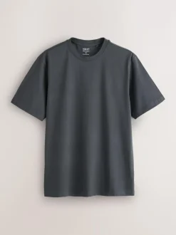 Next Blue/Green/Grey/Orange/White/Brown Regular Fit Essential Cotton T-Shirts 6 Pack Best