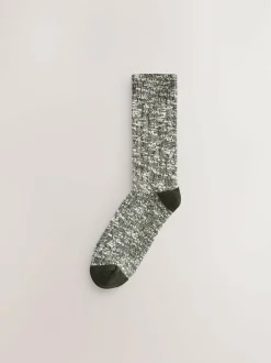 Next Heavyweight Socks 4 Pack Blue/Green/Red/Yellow Twisted