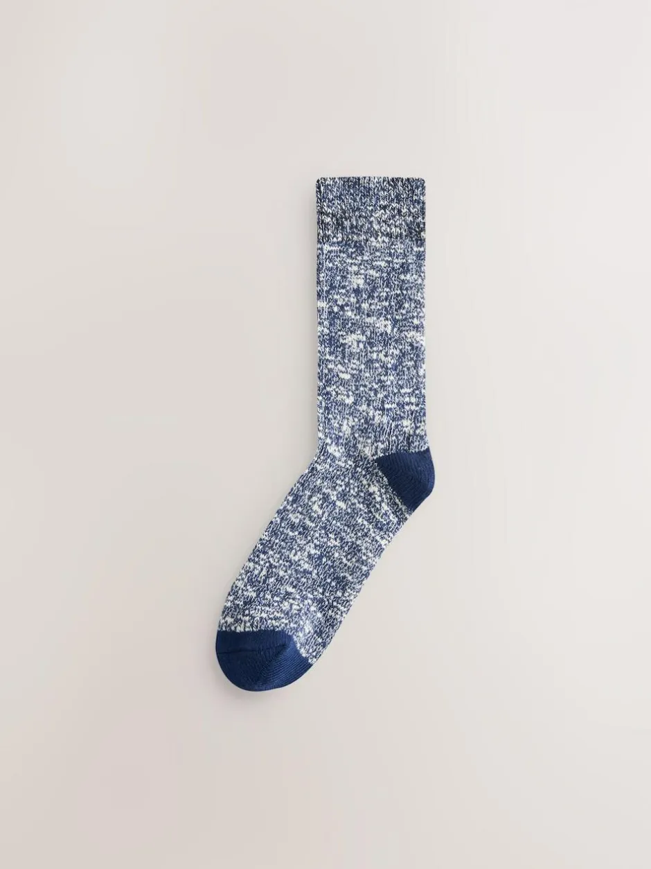 Next Heavyweight Socks 4 Pack Blue/Green/Red/Yellow Twisted