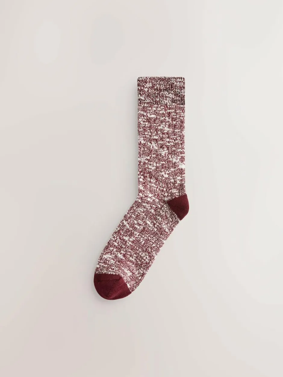 Next Heavyweight Socks 4 Pack Blue/Green/Red/Yellow Twisted