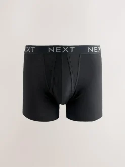 Next Blue/Grey Marl A-Front Boxers 10 Pack Online