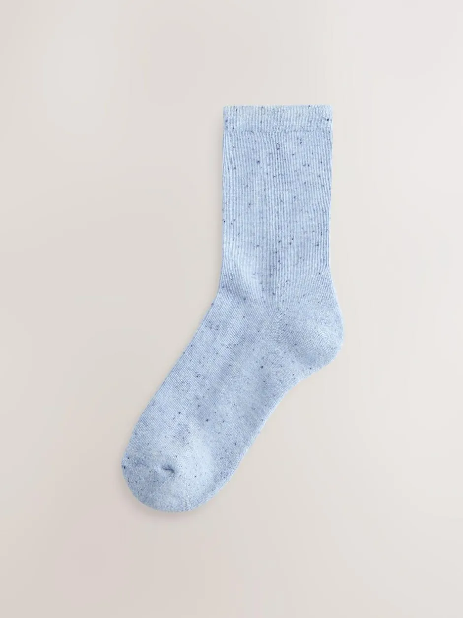 Next Neppy Cushion Sole Socks 4 Pack Blue/Grey New