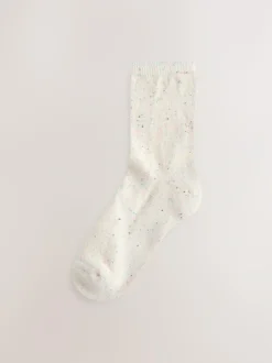 Next Neppy Cushion Sole Socks 4 Pack Blue/Grey New