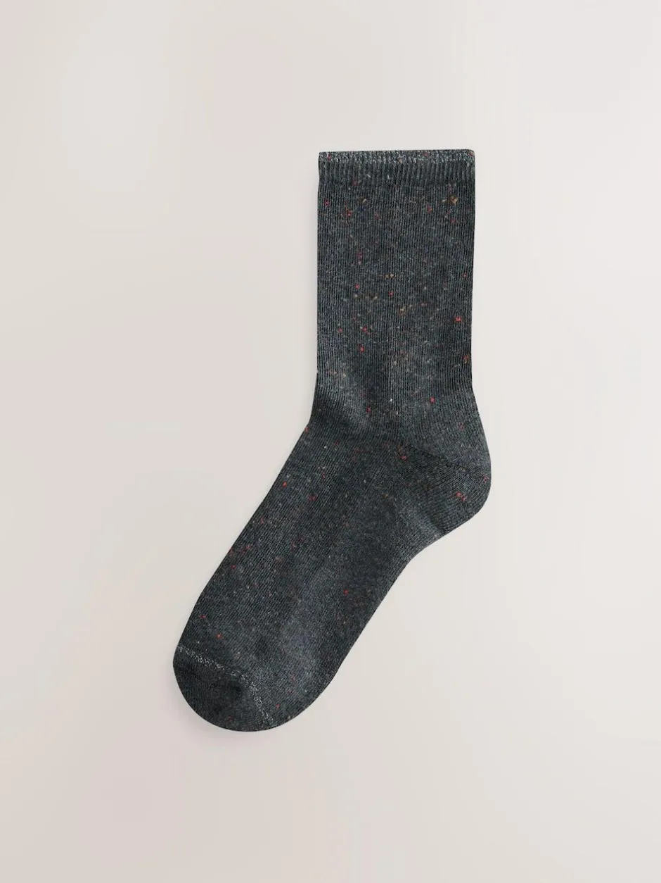 Next Neppy Cushion Sole Socks 4 Pack Blue/Grey New