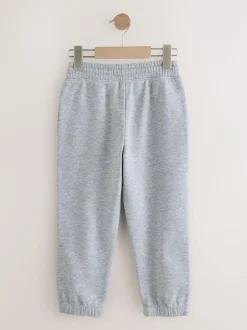 Next Regular Fit Basic Joggers 5 Pack (3-16yrs) Blue/Grey/Black