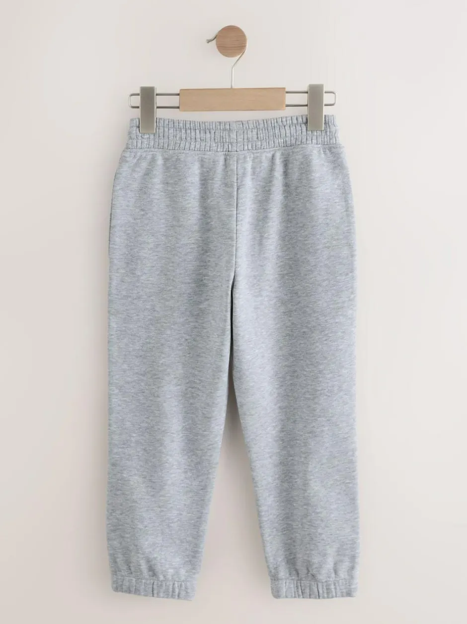 Next Regular Fit Basic Joggers 5 Pack (3-16yrs) Blue/Grey/Black
