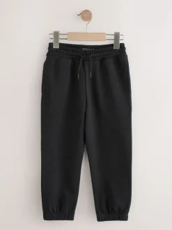Next Regular Fit Basic Joggers 5 Pack (3-16yrs) Blue/Grey/Black