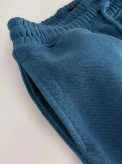 Next Regular Fit Basic Joggers 5 Pack (3-16yrs) Blue/Grey/Black
