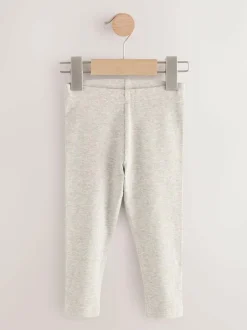 Next Ribbed Leggings 5 Pack (3mths-7yrs) Blue/Grey/Stripe Hot