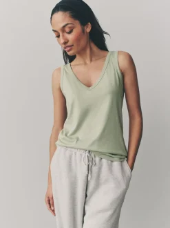 Next Blue/Mauve/Pastel Green Slouch Vests 5 Pack Best