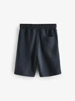 Next Regular Fit Basic Shorts (3-16yrs) Blue/Navy Sale